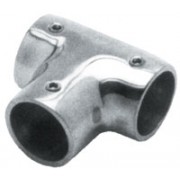 90° Rail Pulpit Connector T piece 1inch (25.4mm)